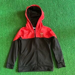 Kids size 5 Puma hooded zip up jacket!
